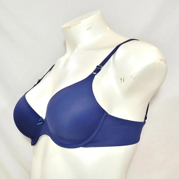 36DD Maidenform Self Expressions T-Shirt UW Bra Navy NWT - Picture 2 of 4